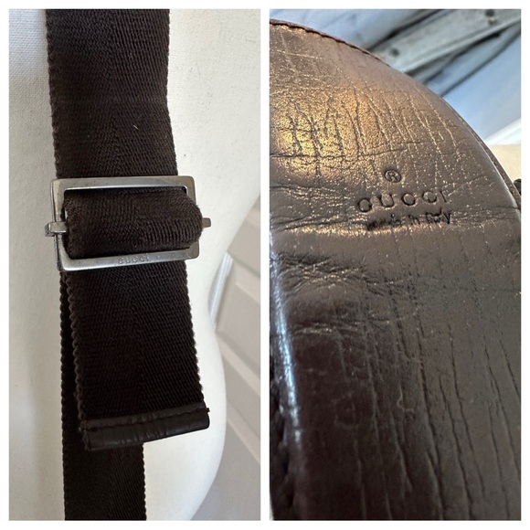 Gucci GG Supreme Web Canvas Messenger Bag / Crossbody - Unisex Authentic EUC - Picture 14 of 16